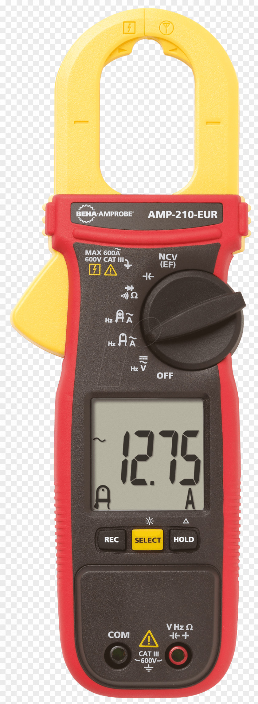 True RMS Converter Current Clamp Multimeter Alternating Direct PNG