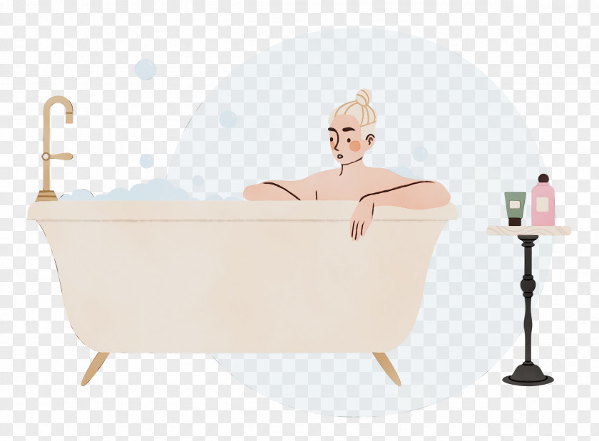 Bathtub Furniture Angle Cartoon Geometry PNG