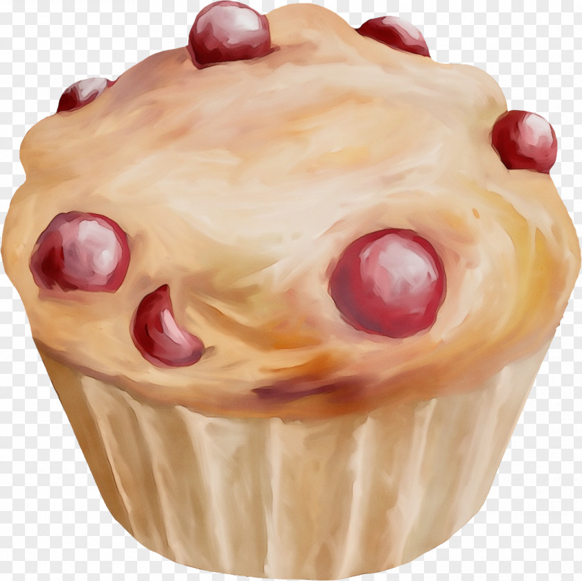 Fruit Plant Food Dish Cupcake Dessert Muffin PNG