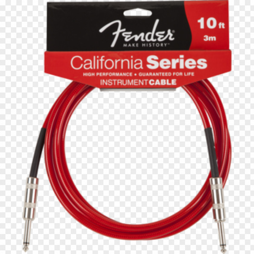 Guitar Fender California Series Musical Instruments Corporation Red PNG