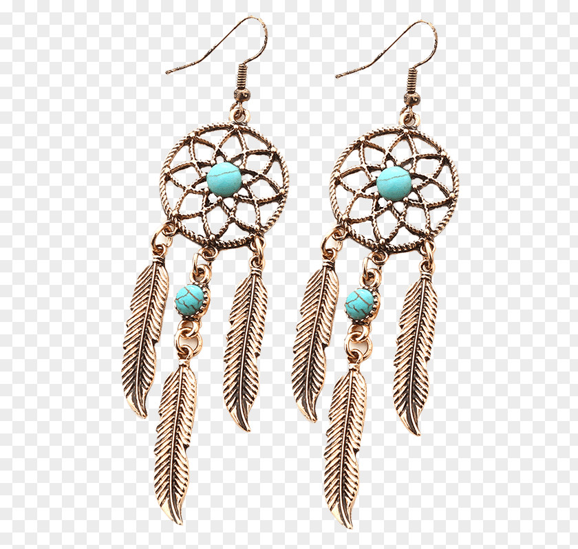 Jewellery Turquoise Earring Body Feather PNG