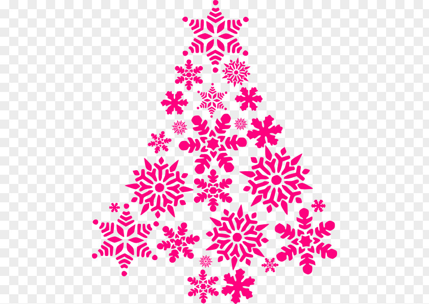 Pink Snow Cliparts Snowflake Christmas Free Content Clip Art PNG