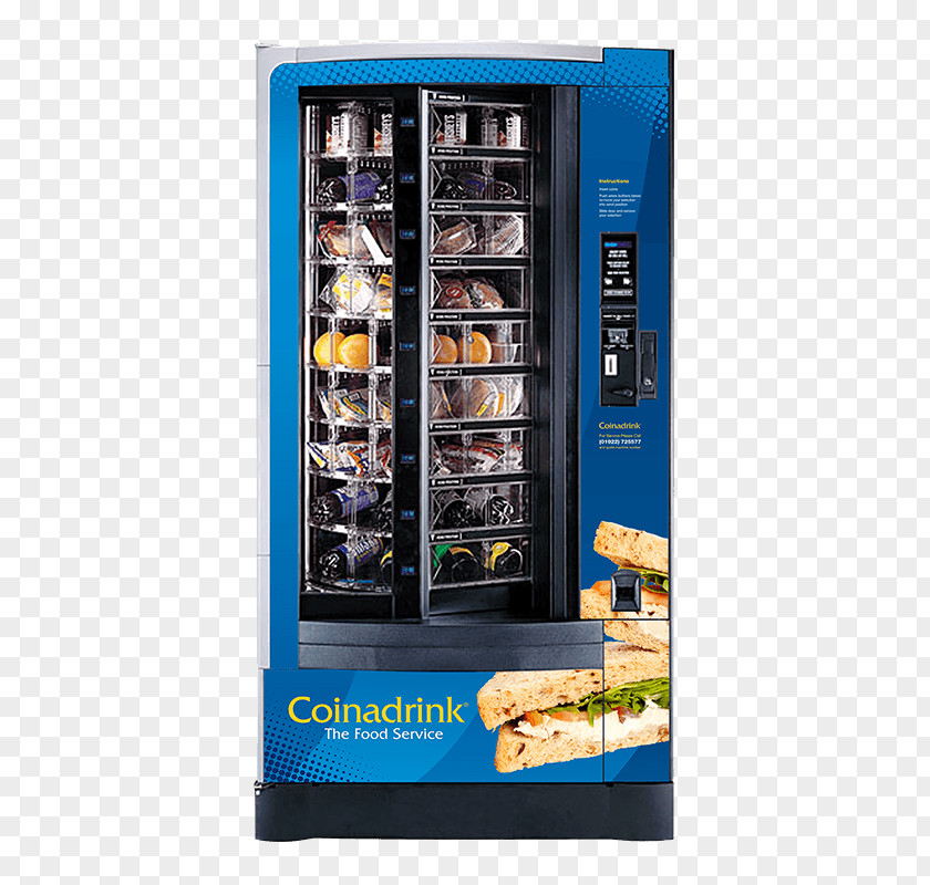 Refrigerator Vending Machines Display Case Sandwich PNG