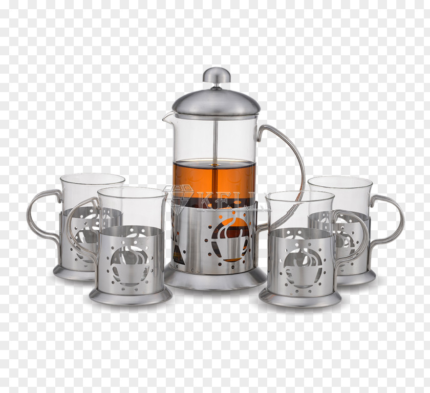 Kettle Coffee Cup Teapot Service De Table PNG