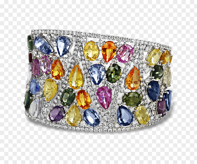 Sapphire Earring Bangle Bracelet Jewellery PNG