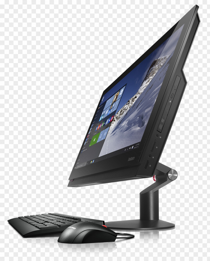 ThinkCentre M900z I5-6500 3.2GHz 23.8 X 1080Pixeles 1920 Black PC All In One Desktop Computers Lenovo 10F2Computer PNG