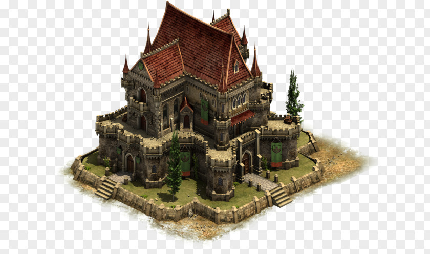 Townhall Forge Of Empires High Middle Ages Early Late PNG
