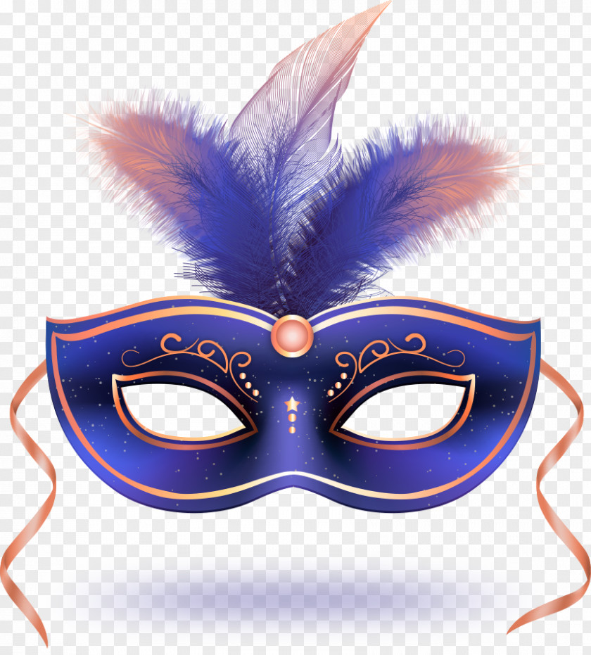 Vector Queen Mask With Feathers Carnival Of Venice Euclidean Download PNG