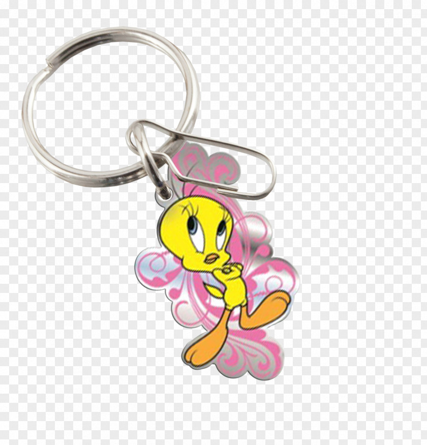 Bird Key Chains Tweety Looney Tunes PNG