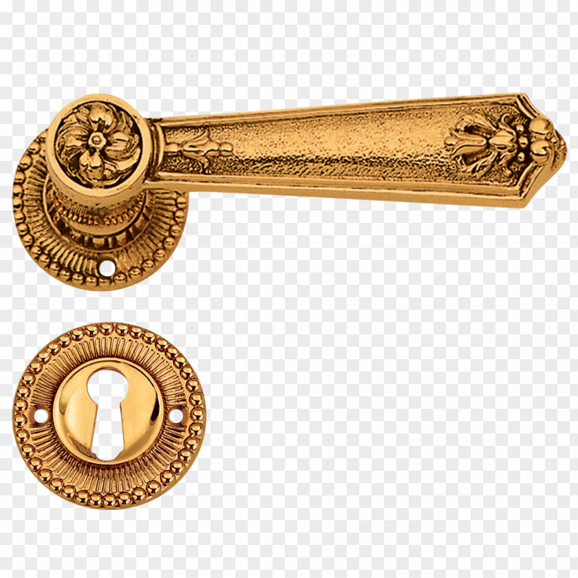 Brass Window Door Handle PNG