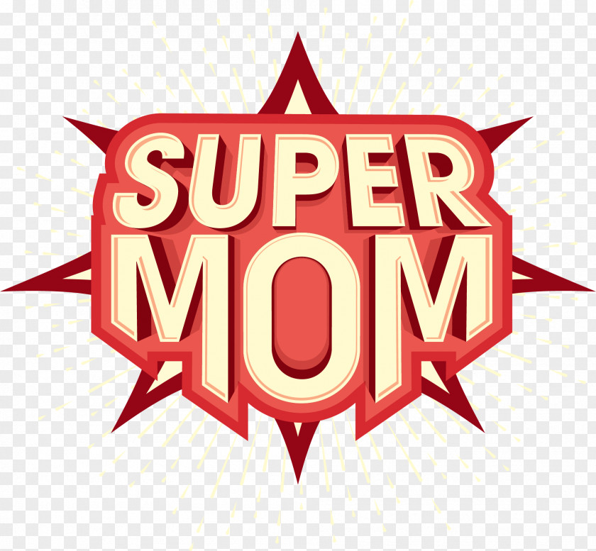 My Superman Mom Mothers Day Child Illustration PNG