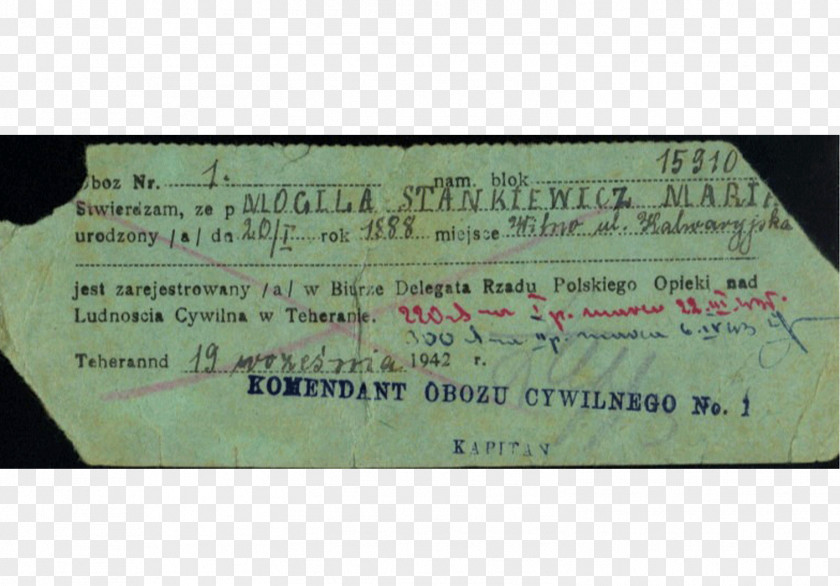 Passport Polish Ticket Second World War Travel Visa PNG