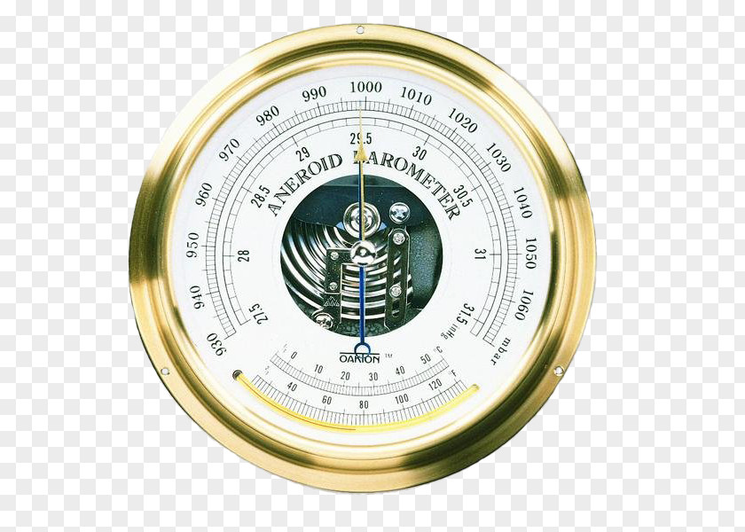 Barometer Aneroid Mercury Barograph Thermometer PNG