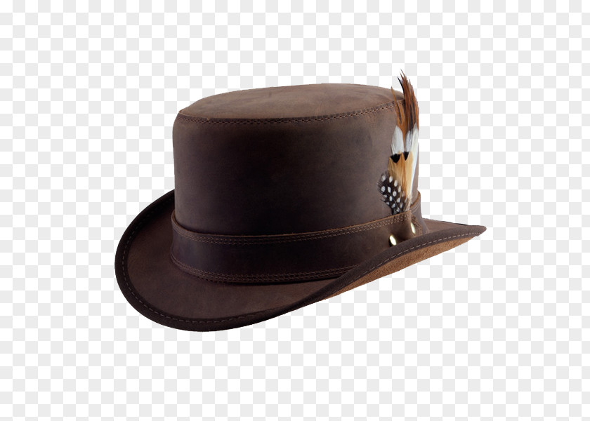 Hat Top Leather Fedora Bowler PNG