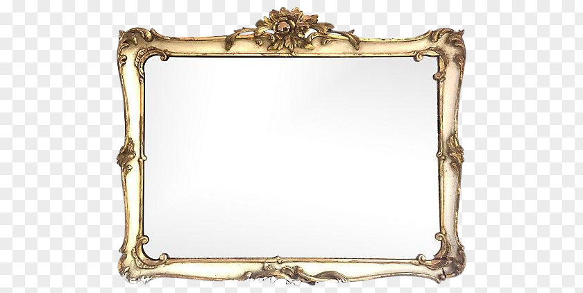 Metal Rectangle Picture Frame PNG
