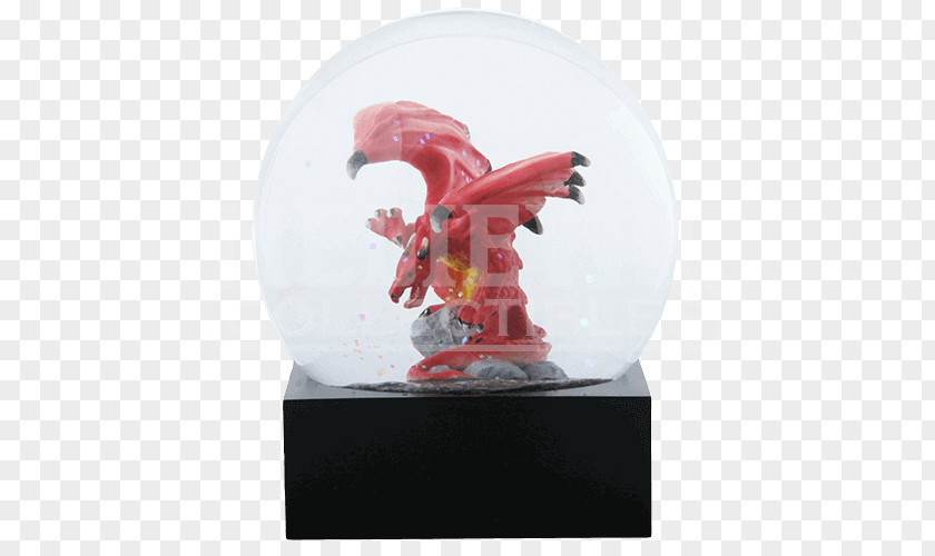 Water Globe Figurine Rooster Millimeter Snow Globes Red Dragon PNG