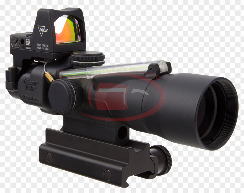 Weapon Advanced Combat Optical Gunsight Trijicon Telescopic Sight PNG