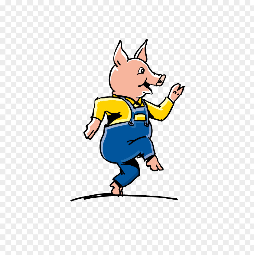 Happy Pig Domestic Download Clip Art PNG