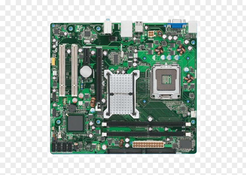 Intel Core 2 Quad Motherboard LGA 775 MicroATX PNG