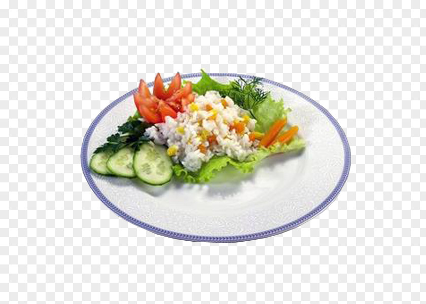 Western Art Salad Platter Vegetarian Cuisine PNG