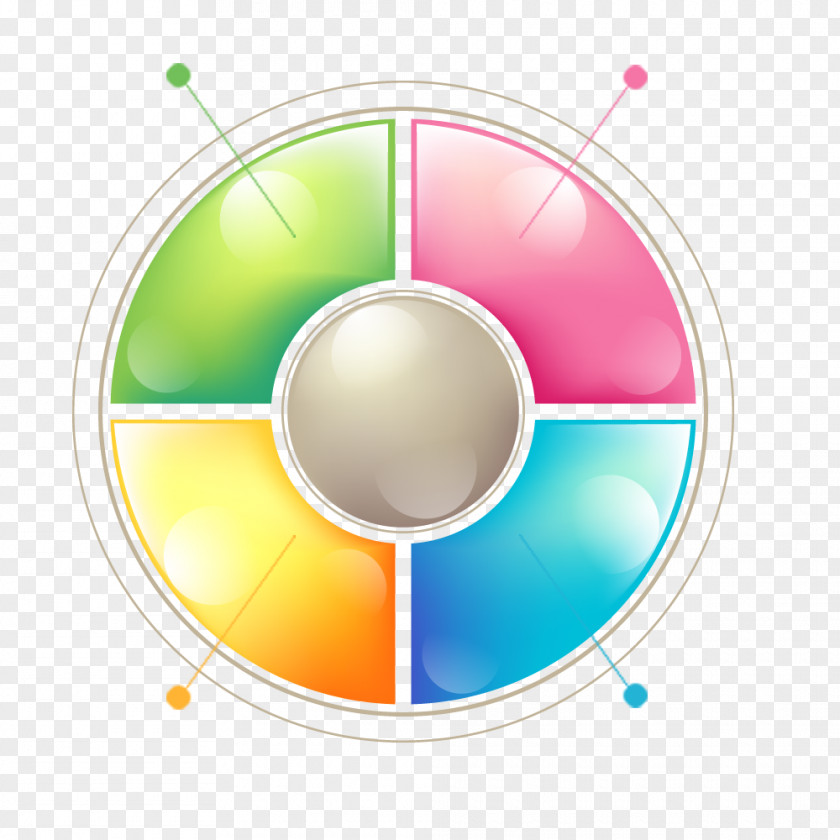 Color Modern Label Decoration Business Information PNG