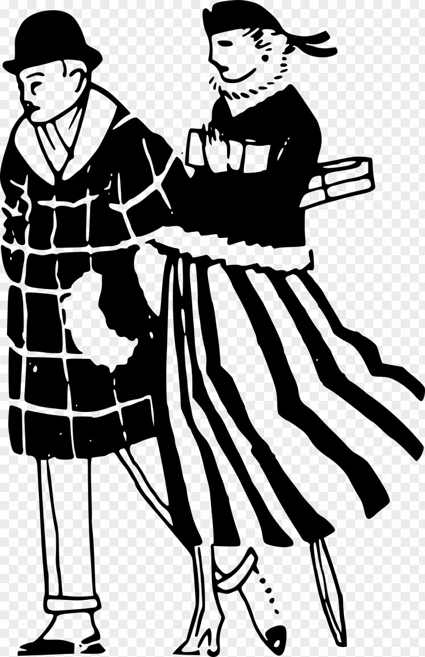 Fighting Couple Clip Art PNG