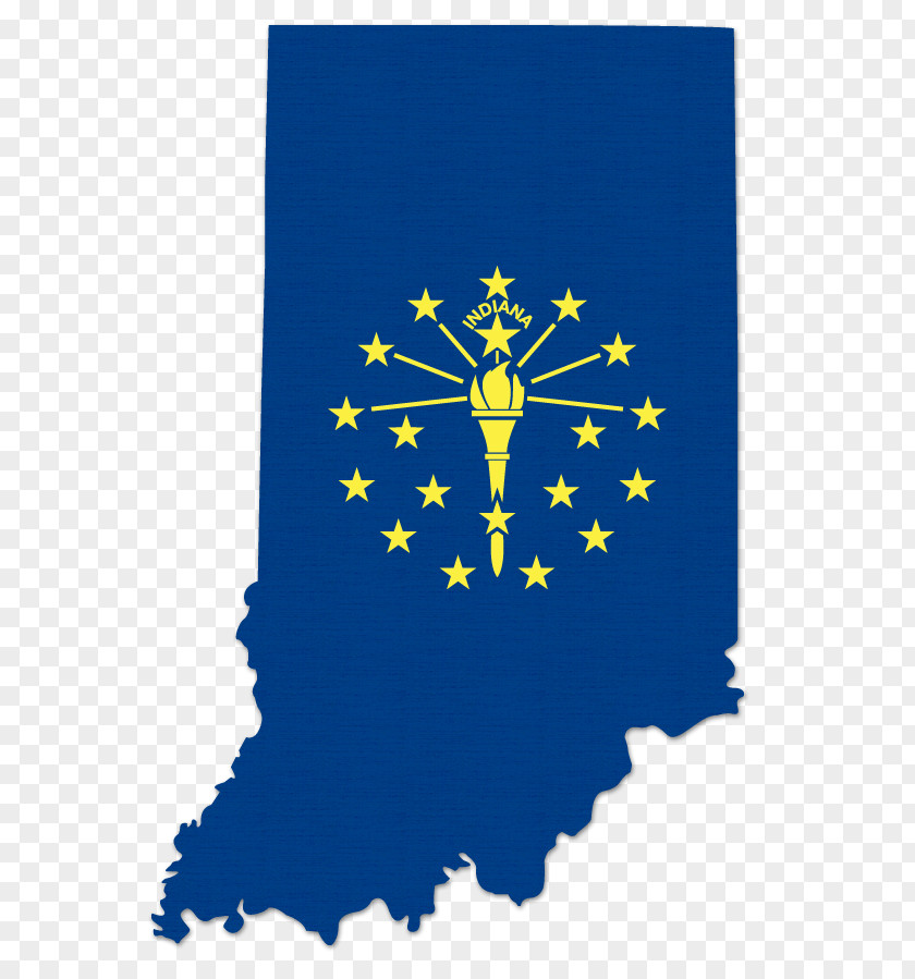 Flag Of Indiana Georgia Stock Photography PNG