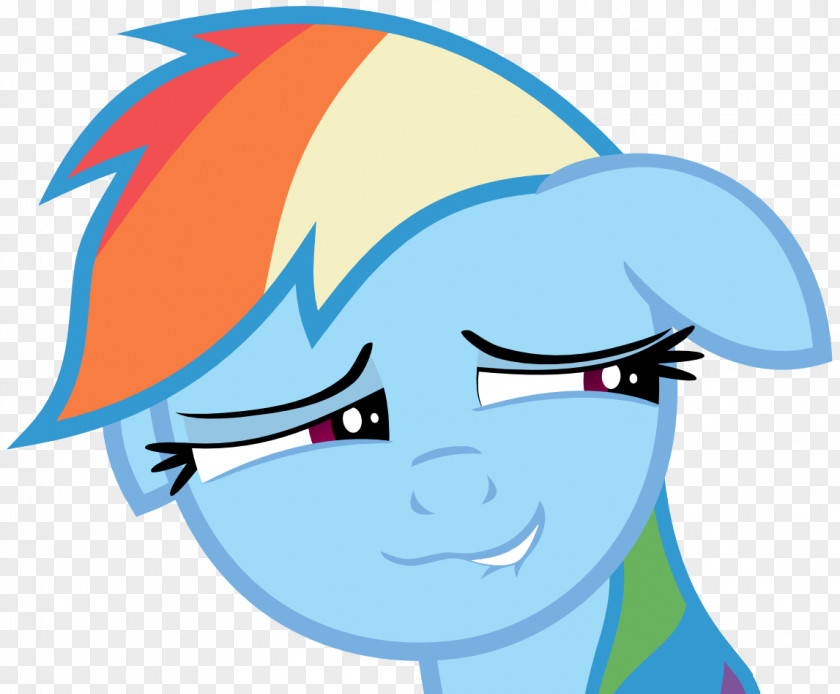 Flop Rainbow Dash Pony Smiley Clip Art PNG