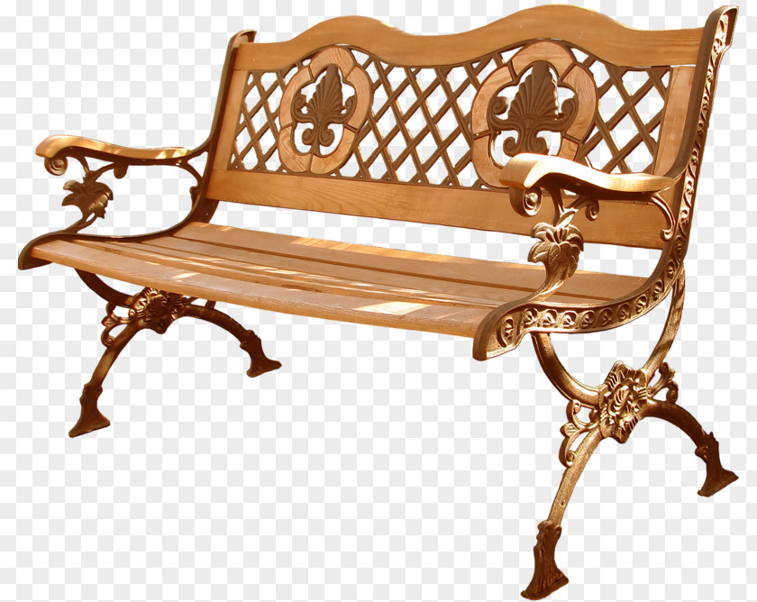 Parterre Chair Bench Clip Art PNG