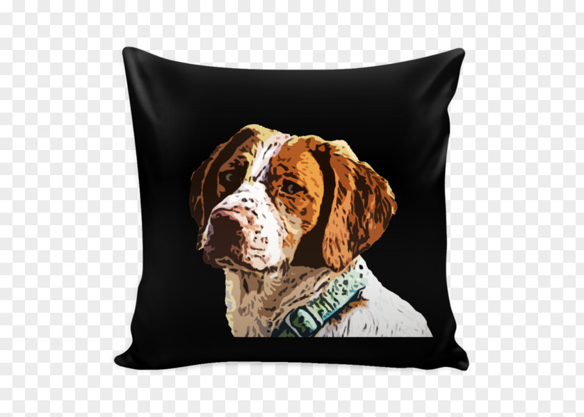 Pillow Dog Breed Brittany Throw Pillows Cushion Spaniel PNG