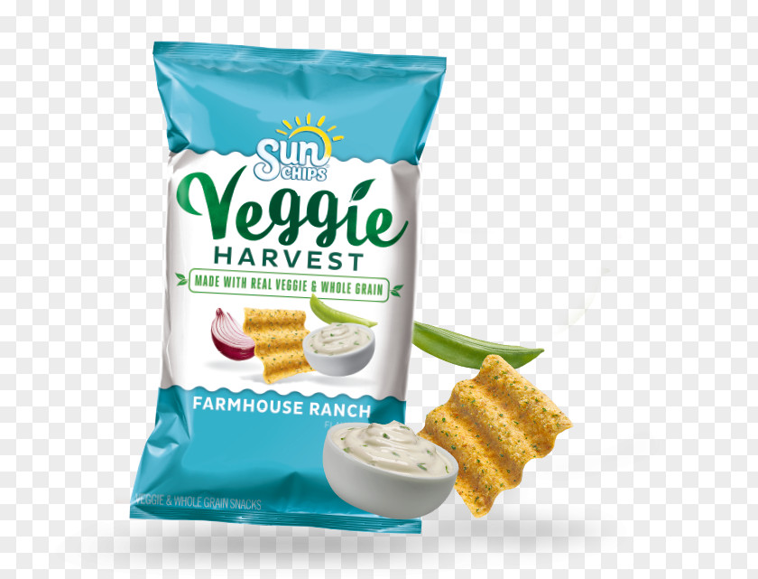 Vegetable Salsa Sun Chips Ranch Dressing Whole Grain PNG