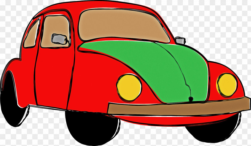 Vehicle Car Cartoon Vintage Classic PNG