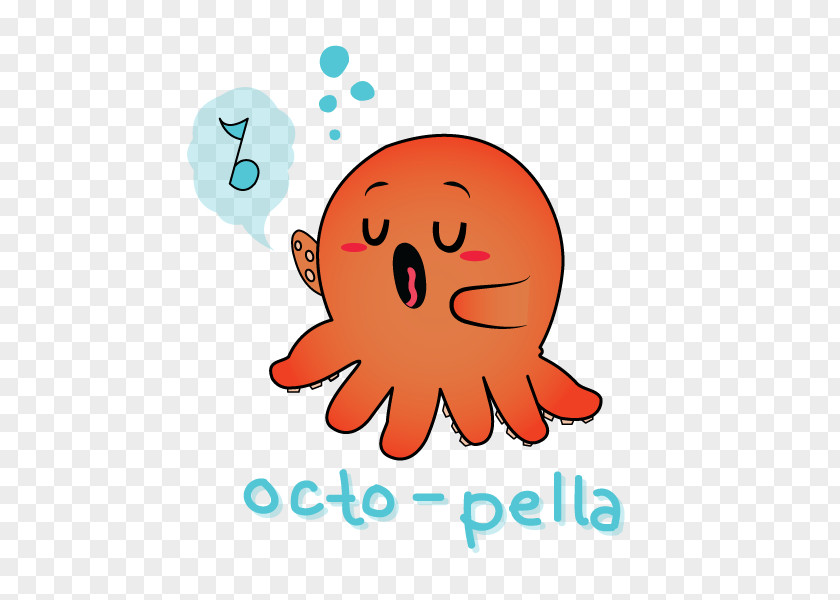 Acapella Vector Octopus Minecraft Illustration Clip Art Product PNG