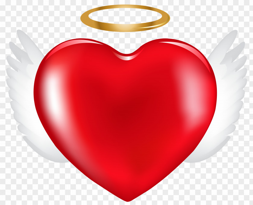 Angel Heart Clip Art Image PNG