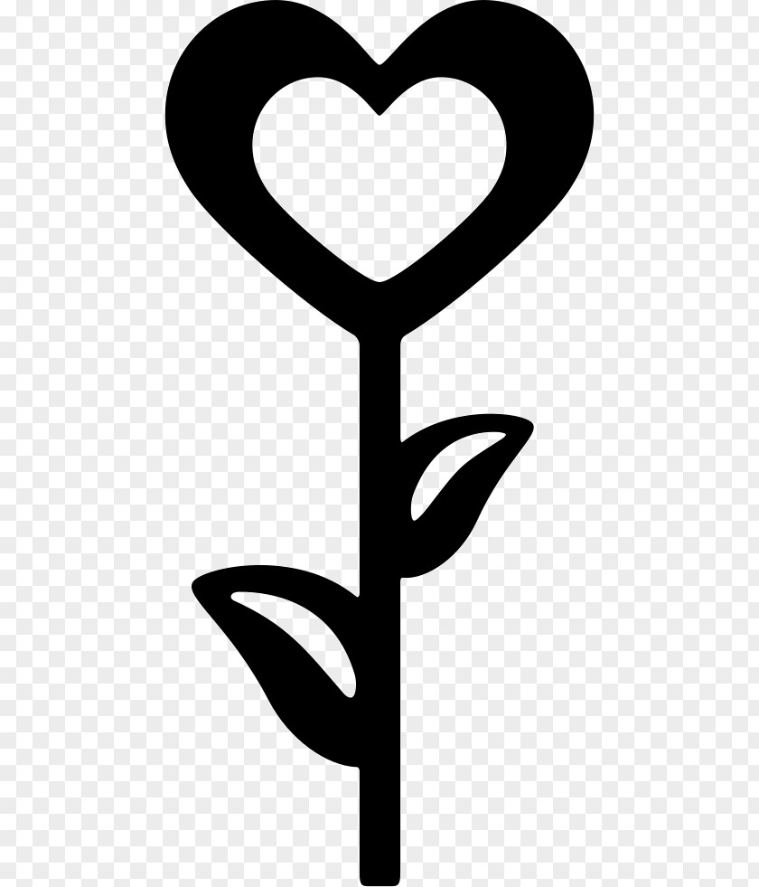 Heart Flower Clip Art PNG