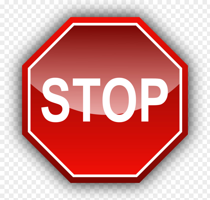 Road Stop Sign Traffic Control PNG