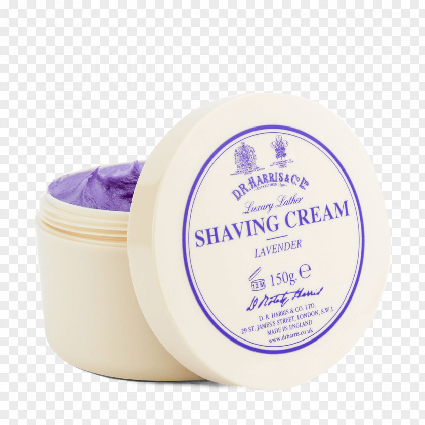 Shaving Man Cream D. R. Harris Purple PNG