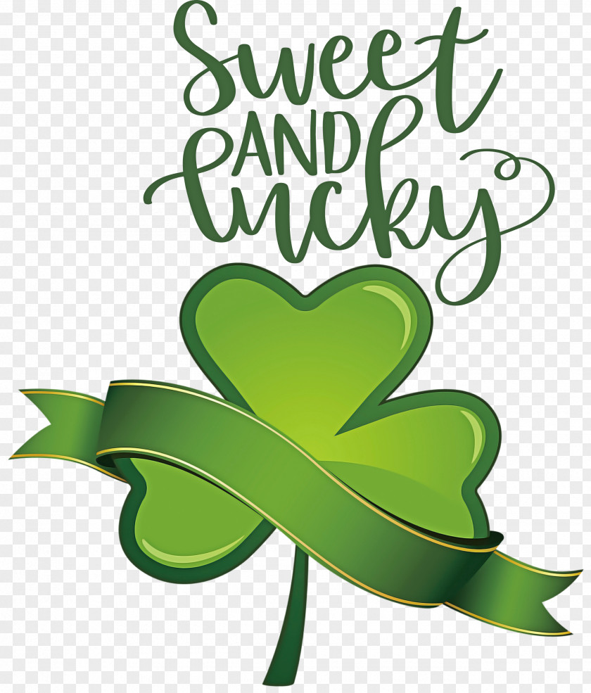 Sweet And Lucky St Patricks Day PNG