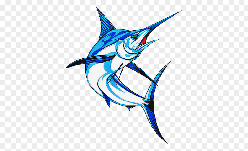 Swordfish Sailfish Fish Marlin Atlantic Blue PNG