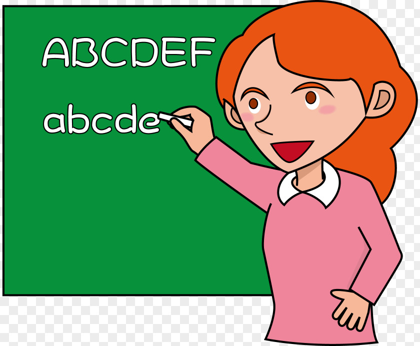 Teacher Alphabet School Clip Art PNG