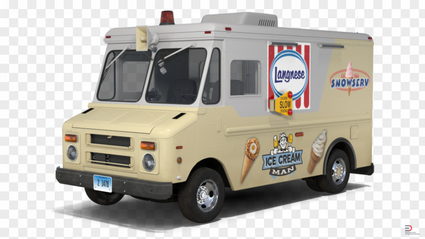 Ice Cream Van Compact Car Commercial Vehicle Emergency PNG