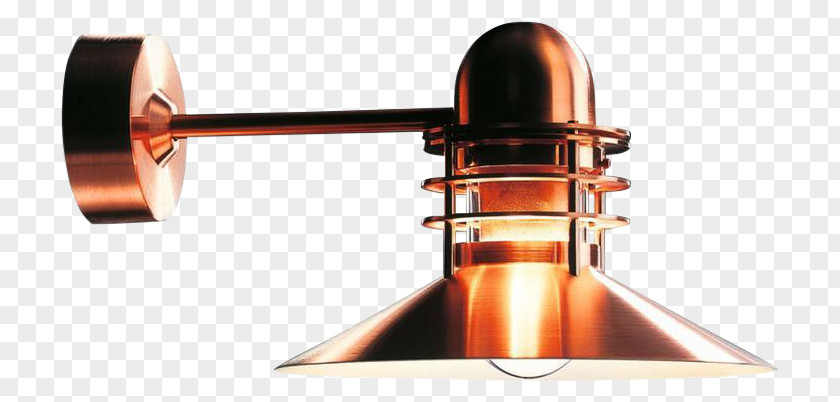 Lamp Nyhavn Louis Poulsen Copper Sconce PNG