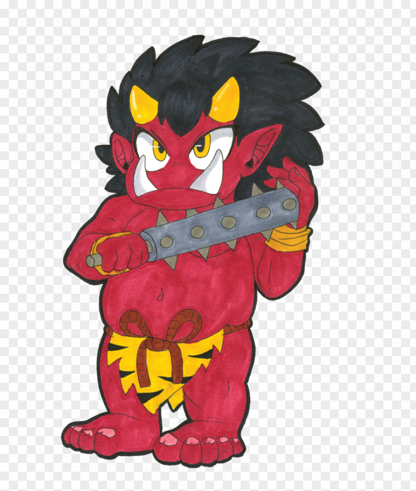 Oni Cartoon Animal Legendary Creature PNG