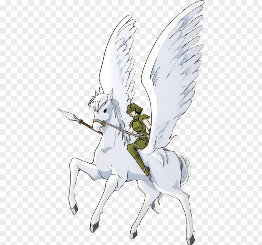 Pegasus Fire Emblem: Thracia 776 Horse Tear Ring Saga Wiki PNG