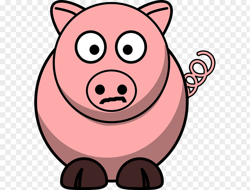 Swine Domestic Pig Clip Art PNG