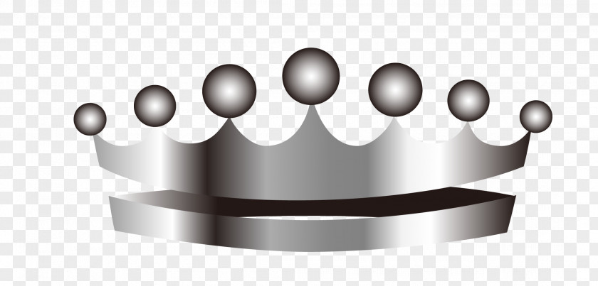 Vector Silver Crown Computer File PNG