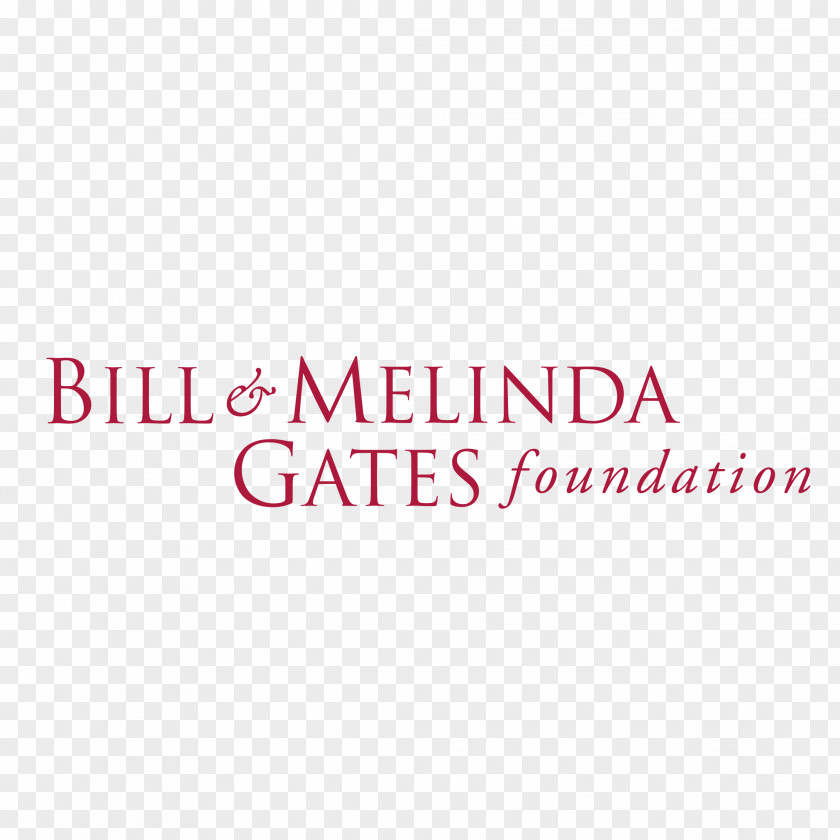 Bill Gates Logo Brand & Melinda Foundation Font Pink M PNG