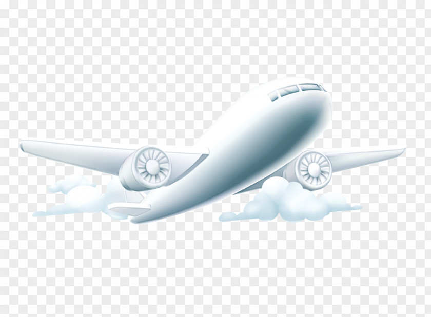 Cartoon Airplane Aircraft PNG