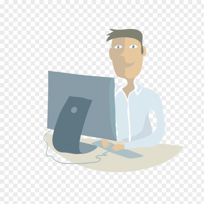 Computer Information Executive Manager Clip Art PNG