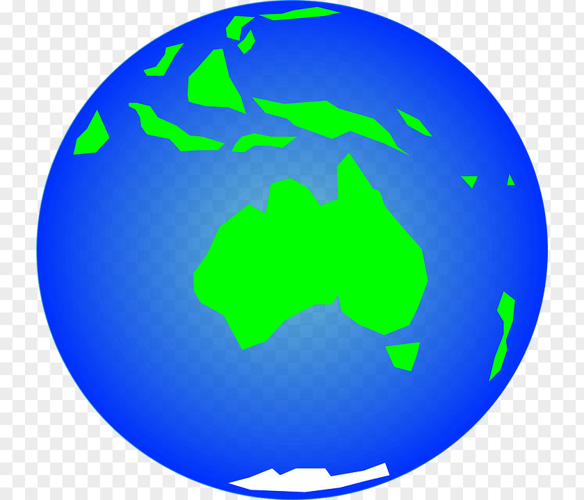 Globe Earth World Map Oceania PNG